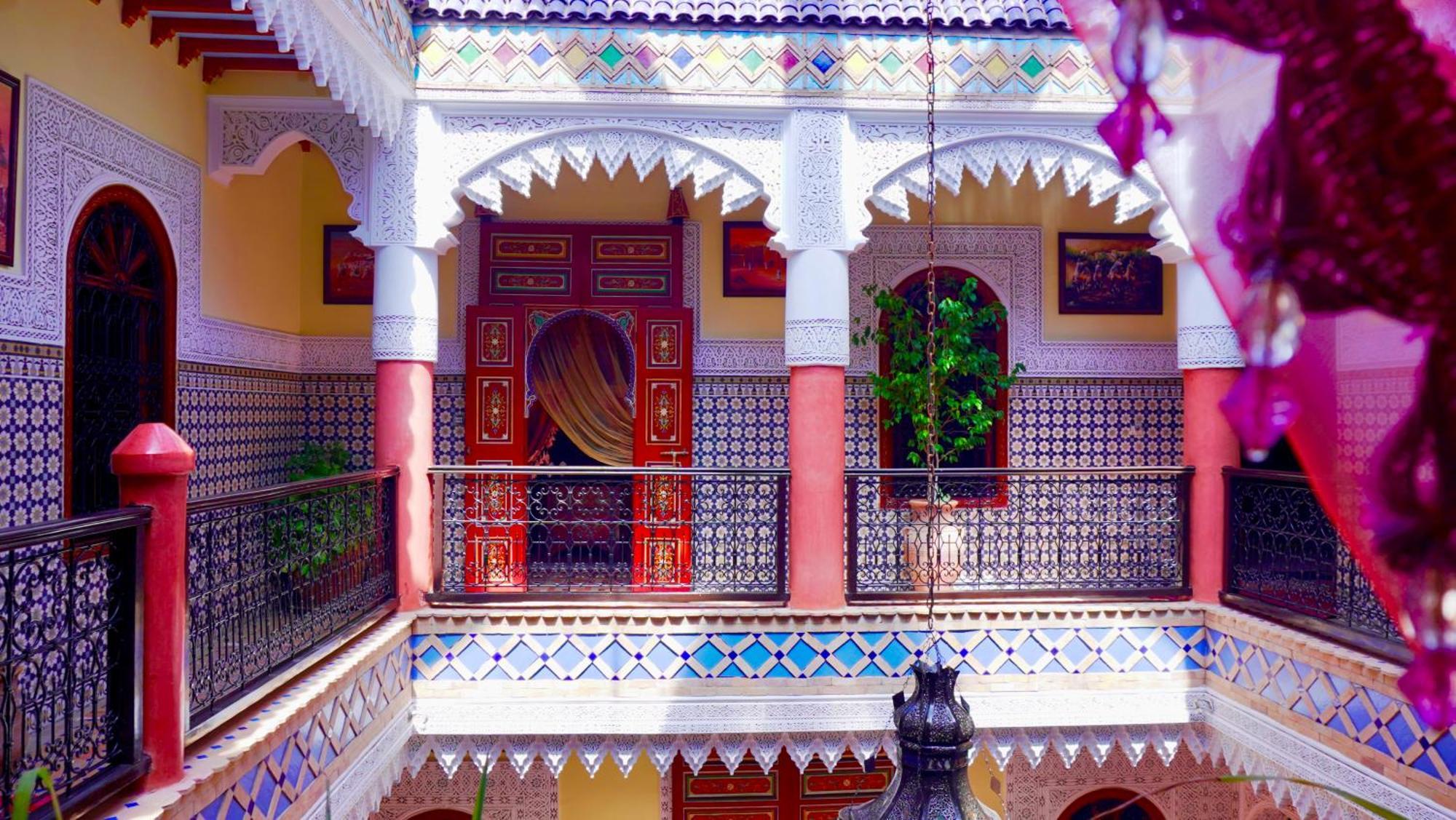 Riad Bleu Du Sud Marrakesh Exterior photo