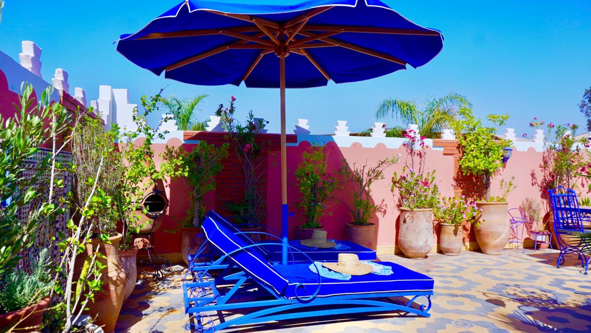 Riad Bleu Du Sud Marrakesh Exterior photo