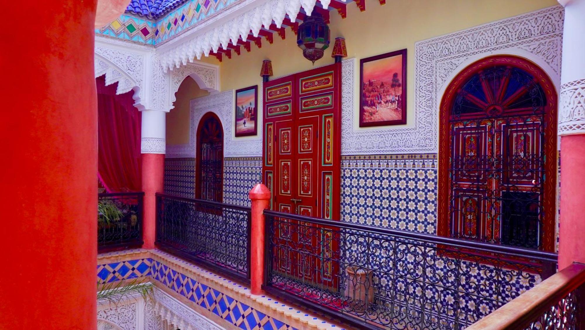 Riad Bleu Du Sud Marrakesh Exterior photo