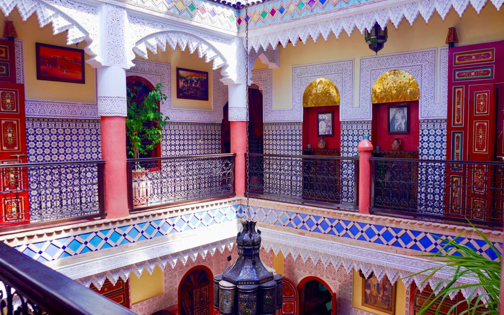 Riad Bleu Du Sud Marrakesh Exterior photo
